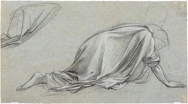 Figura di donna inginocchiata